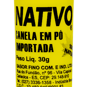 Canela em Pó IMPORTADA NATIVO - 30gr